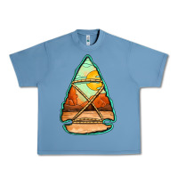 Pebble Blue western desert arrowhead Urban Heavy Tee - Jasminsmagicworld