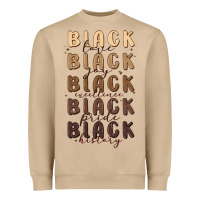 Mushroom black history Heavyweight Sweatshirt - MaliasSmallBusiness