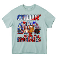 Arona Chillin' with my gnomies 4th of July Heavy Core Tee - CowGirlArtShop
