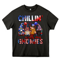 Asphalt Chillin' with my gnomies 4th of July Heavy Core Tee - CowGirlArtShop