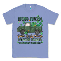 Colony Blue farm fresh four leaf clovers Classic Tee - MaliasSmallBusiness