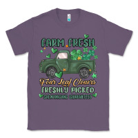 Lavender farm fresh four leaf clovers Classic Tee - MaliasSmallBusiness