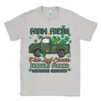 Moon Dust farm fresh four leaf clovers Classic Tee - MaliasSmallBusiness