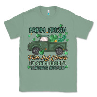 Sage farm fresh four leaf clovers Classic Tee - MaliasSmallBusiness