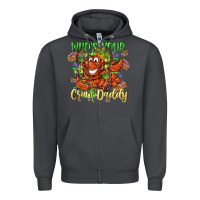 Smoke Who's your craw daddy Mardi Gras Zipper Hoodie - LillyAllenDesigns