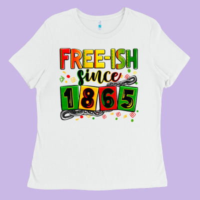 Free-ish Since 1865 Ladies Tee Designed By Zillion Design Studio