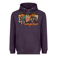 Plum western howdy pumpkin Heavyweight Hoodie - NancyCooperArtShop