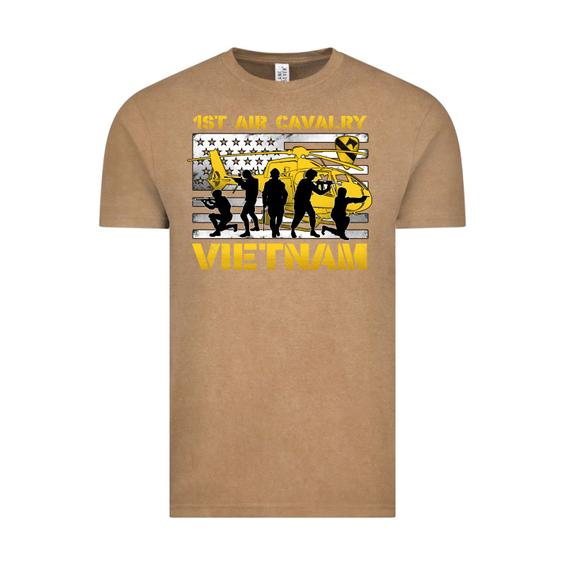 1st Air Cavalry Vietnam Veteran Vintage Tee by Jasminsmagicworld | Teevron