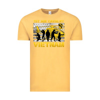 Vintage Mustard 1st air cavalry vietnam veteran Vintage Tee - Jasminsmagicworld