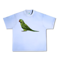 Grape Ice Ring Necked Parakeet Urban Heavy Tee - LillyAllenDesigns