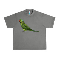 Tornado Ring Necked Parakeet Urban Heavy Tee - LillyAllenDesigns