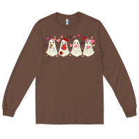 Chestnut valentines day ghost Long Sleeve Tee - MaliasSmallBusiness