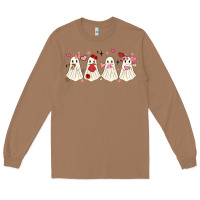 Toasted Coconut valentines day ghost Long Sleeve Tee - MaliasSmallBusiness