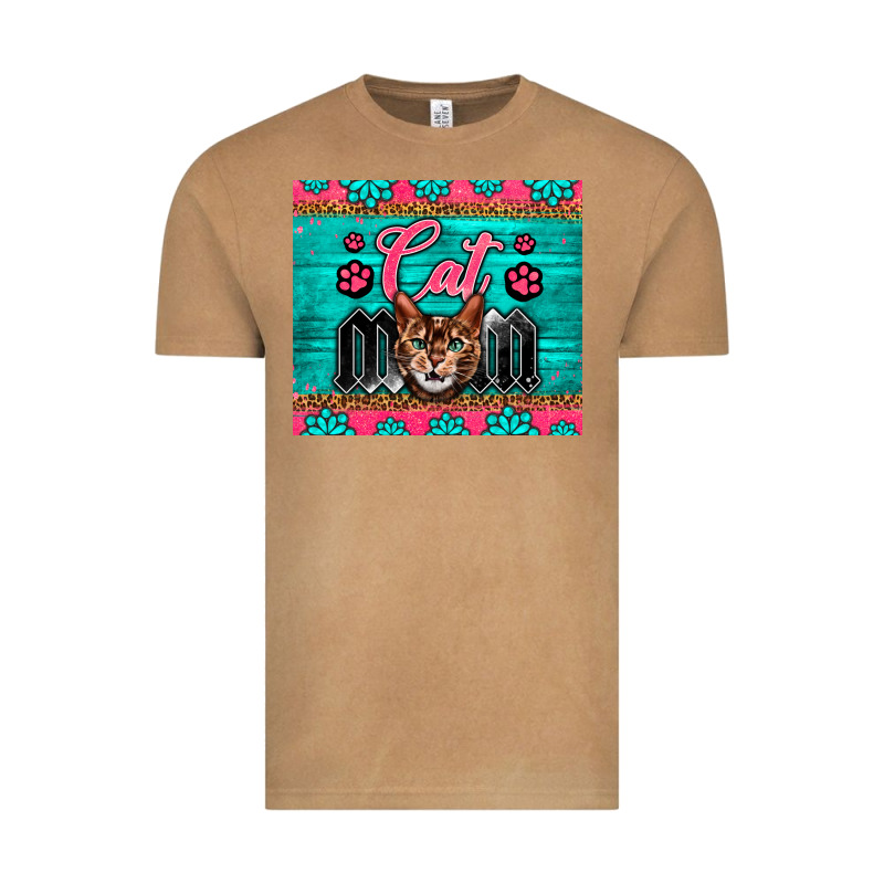 Western Bengal Cat Mom Vintage Tee by LillyAllenDesigns | Teevron