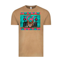 Vintage Camel Western Bengal Cat Mom Vintage Tee - LillyAllenDesigns