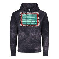 Cloud Black cowhide bandana wood background Vintage Hoodie - AdoDesignShop