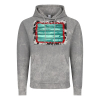 Cloud Rock cowhide bandana wood background Vintage Hoodie - AdoDesignShop