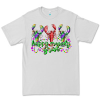 Dove Grey happy crawdy gras Premium Tee - RacoonDesign