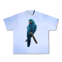 Grape Ice Hyacinth Macaw Urban Heavy Tee - LillyAllenDesigns