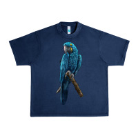 Navy Hyacinth Macaw Urban Heavy Tee - LillyAllenDesigns
