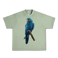 Oil Green Hyacinth Macaw Urban Heavy Tee - LillyAllenDesigns