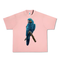 Salmon Hyacinth Macaw Urban Heavy Tee - LillyAllenDesigns