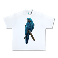 White Hyacinth Macaw Urban Heavy Tee - LillyAllenDesigns