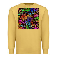 Antique Gold Pride leopard seamless pattern Premium Sweatshirt - NancyCooperArtShop