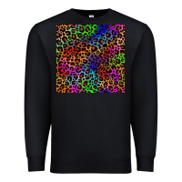 Black Pride leopard seamless pattern Premium Sweatshirt - NancyCooperArtShop