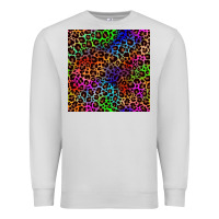 Dove Grey Pride leopard seamless pattern Premium Sweatshirt - NancyCooperArtShop