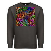 Smoke Pride leopard seamless pattern Premium Sweatshirt - NancyCooperArtShop