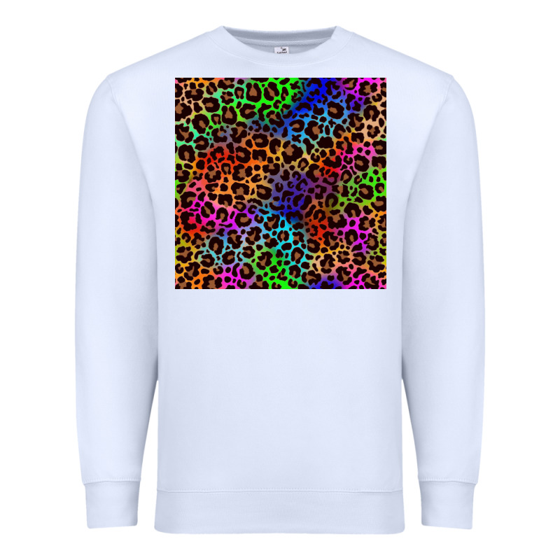 Pride Leopard Seamless Pattern Premium Sweatshirt by NancyCooperArtShop | Teevron