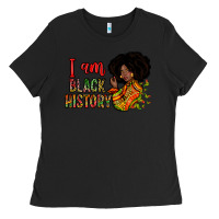 Black I am black history Ladies Tee - Zillion Design Studio
