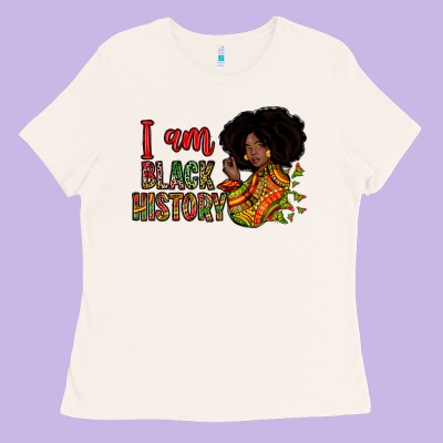 I Am Black History Ladies Tee Designed By Zillion Design Studio