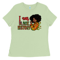 Matcha I am black history Ladies Tee - Zillion Design Studio