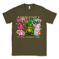 Army Green Happiness All Around Happy Valentines Patrick East Classic Tee - CowhideDigitalArt