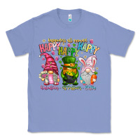 Colony Blue Happiness All Around Happy Valentines Patrick East Classic Tee - CowhideDigitalArt