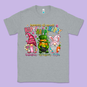 Happiness All Around Happy Valentines Patrick East Classic Tee Designed By Cowhidedigitalart