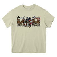 Mossy proud army mom Heavy Core Tee - SublimationCraftShop