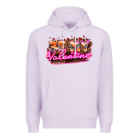 Lilac be my valentine Premium Hoodie - HowdyJamesFarm