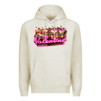 Oatmeal Heather be my valentine Premium Hoodie - HowdyJamesFarm