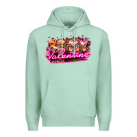 Seafoam be my valentine Premium Hoodie - HowdyJamesFarm