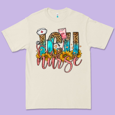 Icu Nurse Premium Tee Designed By Fadigitalartstudio