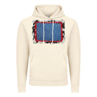 Vintage Artic cowhide bandana denim background Vintage Hoodie - AdoDesignShop