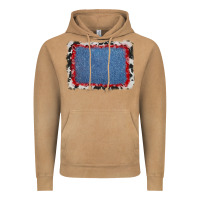 Vintage Camel cowhide bandana denim background Vintage Hoodie - AdoDesignShop