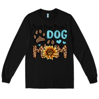 Black kinda busy being a dog mom Long Sleeve Tee - MaliasSmallBusiness