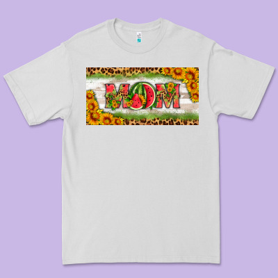Watermelon Mom License Plate Premium Tee Designed By Hra Design Shop
