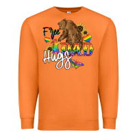 Carrot Free Dad hugs Premium Sweatshirt - NancyCooperArtShop