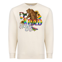 Sandshell Free Dad hugs Premium Sweatshirt - NancyCooperArtShop