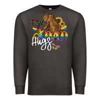 Smoke Free Dad hugs Premium Sweatshirt - NancyCooperArtShop